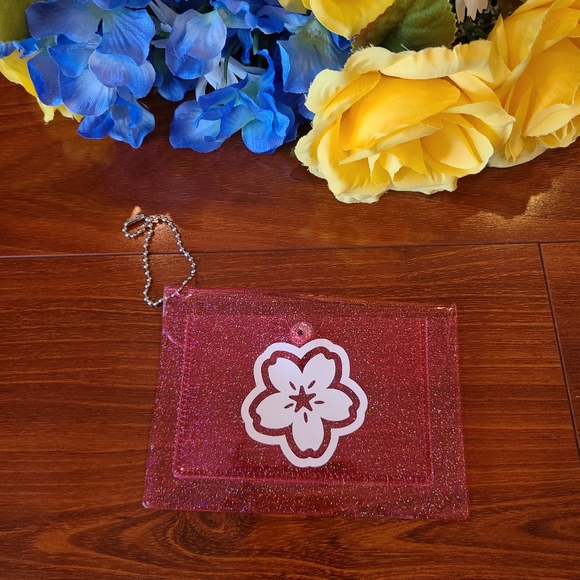 Keychain Wallet- Chery Blossom - Picture 1 of 6